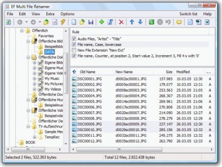 EF Multi File Renamer 1.60